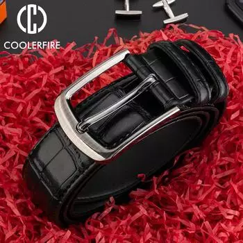 Мужской ремень высокого качества, деловая мода, повседневное платье для джинсов, люксовый бренд Desiner, мужской ремень с автоматической пряжкой, ремень для мужчин HQ243 95CM чёрный