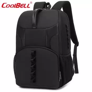 Мужской рюкзак 30 л большой емкости водонепроницаемый подходит для 17/17,3-дюймового ноутбука черный бизнес-путешествия эквивалент 18-дюймового чемодана чёрный