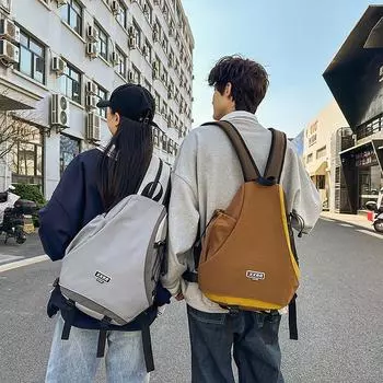 Мужской рюкзак большой вместимости, рюкзак для путешествий на открытом воздухе, женская легкая сумка через плечо, многофункциональная нагрудная сумка хаки