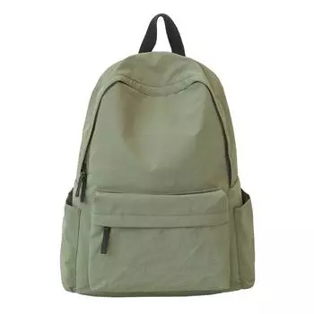 Мужской рюкзак большой вместимости, школьный рюкзак для студента, женский легкий дорожный рюкзак зелёный