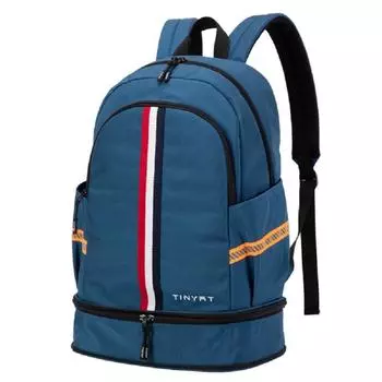Мужской рюкзак для путешествий на открытом воздухе, складной рюкзак, модная школьная сумка большой емкости, которую можно расширить синий