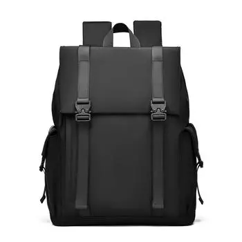 Мужской рюкзак для школьников, деловых поездок, многофункциональный компьютерный рюкзак чёрный