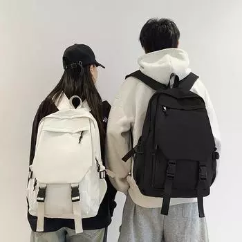 Мужской рюкзак для школьников младших классов, легкий рюкзак чёрный