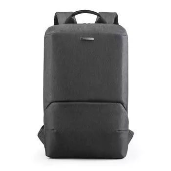 Мужской рюкзак Kingsons 15,6-дюймовый рюкзак для ноутбука, деловой дорожный с USB-портом для зарядки, темно-серый темно-серого