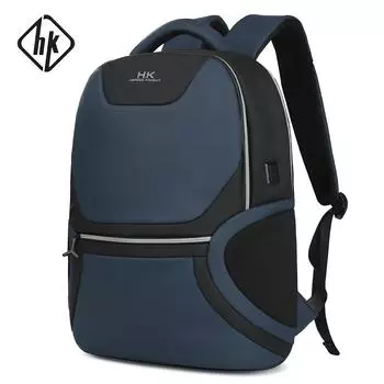 Мужской рюкзак, роскошный многофункциональный мужской рюкзак для 15,6-дюймового ноутбука, большая дорожная сумка, модный светоотражающий рюкзак для мужчин и женщин синий