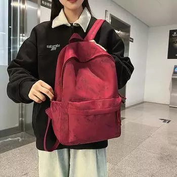 Мужской рюкзак с граффити для старшеклассников, большая вместительная школьная сумка для женщин с принтом чёрный