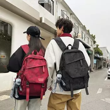 Мужской рюкзак с принтом, большой вместимости, рюкзак для пары, школьный рюкзак для школьников зелёный