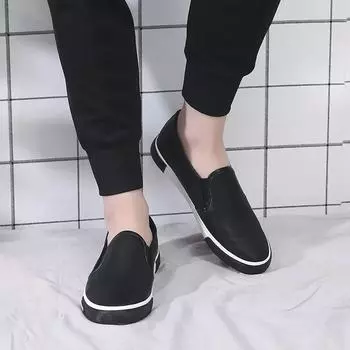 Мужской сезонный комплект обуви, новые модные маленькие белые туфли, мужская резиновая обувь на плоской подошве, обувь для скейтбординга и отдыха, рабочая обувь 39 хаки