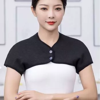 Мужской шарф для женской одежды, съемная шаль, наплечник, утеплитель для плеч XL