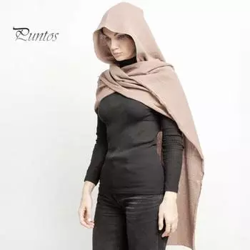 Мужской шарф-шаль, легкий однотонный длинный шарф, шаль в стиле ретро из хлопка и льна, повязка на шею для улицы, аксессуар для одежды зелёный