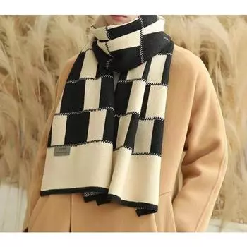 Мужской шарф, шарф для дома, повседневный, утолщенная шерсть, шарф, цельный, отправлен от имени других лиц.