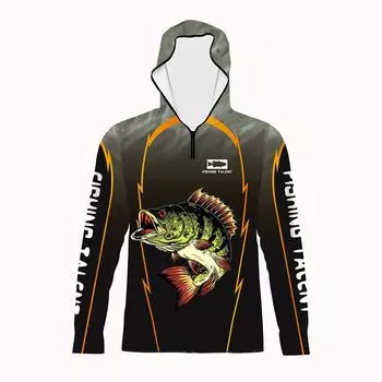 Мужской солнцезащитный костюм, дышащий солнцезащитный костюм для рыбалки на открытом воздухе, мужской рыболовный костюм, рыболовный костюм с капюшоном S