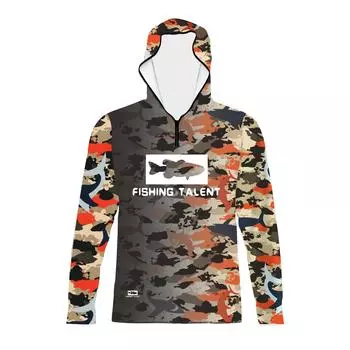 Мужской солнцезащитный костюм, дышащий солнцезащитный костюм для рыбалки на открытом воздухе, мужской рыболовный костюм, рыболовный костюм с капюшоном S