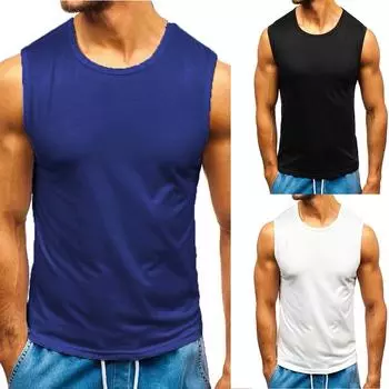 Мужской спортивный цветной жилет, спортивный костюм, легкий пэчворк, без рукавов, контрастный цвет L чёрный