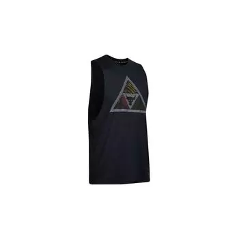 Мужской спортивный жилет Under Armour Project Rock для бега и фитнеса, черный 1351589-001 M