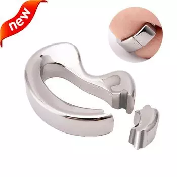 Мужской сверхмощный шариковый носилок, металлический кулон для мошонки, вес яичка, кольцо для члена, удерживающее пенис, секс-игрушки из нержавеющей стали для мужчин A