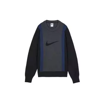 Мужской свитер с круглым вырезом Nike Sb Color-Block, серый DD0579-010 XL