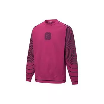 Мужской свитер с круглым вырезом Puma Pronounce Collaboration с забавными полосками Пурпурный 534033-75 S