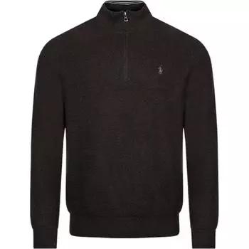 Мужской свитер с высоким воротом и вышитым логотипом Polo Ralph Lauren, цвет загар 710932304-007 M