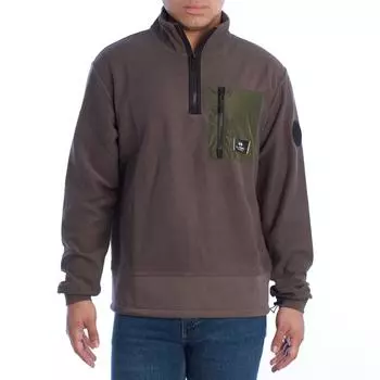 Мужская толстовка Regular Fit Medium на молнии YMF601-FP565 3XL коричневый