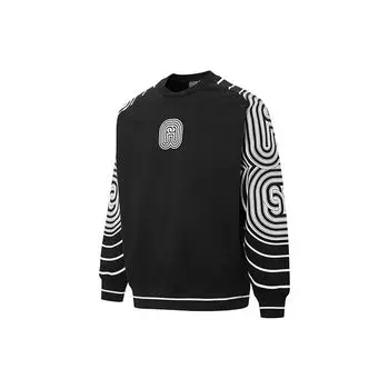 Мужской свитшот с круглым вырезом в полоску Puma X Pronounce, черный 534033-01 XS