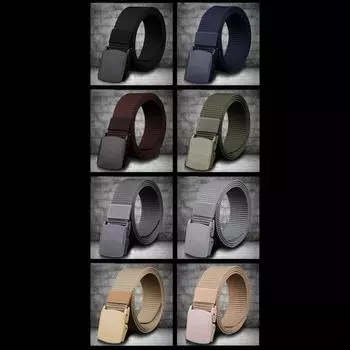 Мужской тактический нейлоновый ремень для занятий спортом на открытом воздухе, тканевый ремень