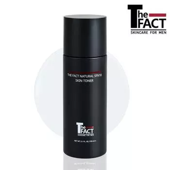 Мужской тоник для лица The Fact Natural SFN18 Skin Toner 150 мл, осветляющий морщины, балансирует кожу, не липкий 150ml