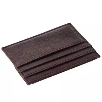 Мужской тонкий держатель для кредитных карт из искусственной кожи кошелек для монет карман для денег кошелек 9 чёрный