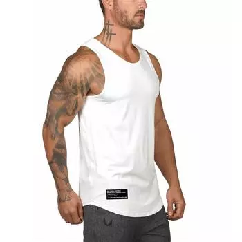 Мужской тонкий летний жилет без трекинга для фитнеса, удобный и крутой свитшот M чёрный