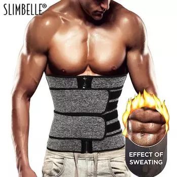 Мужской тренажер для талии Cincher, моделирующий пояс для похудения, формирователь тела, контроль живота, Корректирующее белье для похудения M серый