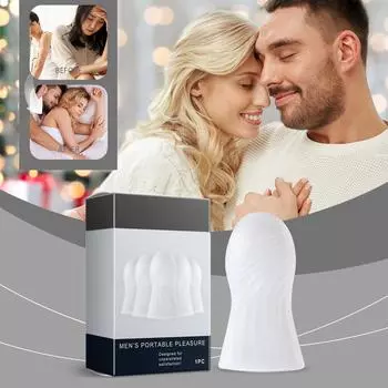 Мужской тренировочный мастурбатор, устройство для поддержания здоровья мужчин, формованная игрушка из материала, похожего на кожу, с функцией водонепроницаемости. One Size