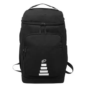 Мужской тренировочный рюкзак большой емкости Разделение обуви Сумки Оксфорд спортивный рюкзак чёрный