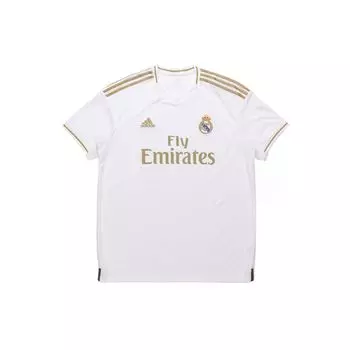 Мужской трикотаж в полоску с буквенным логотипом Adidas Real Madrid 2019-2020 Home Fan Edition DW4433 XXXL