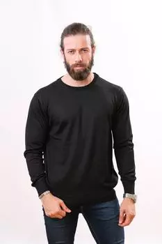 Мужской трикотаж в стиле ретро, пуловер, модные футболки, свитер с длинными рукавами для зимы и осени