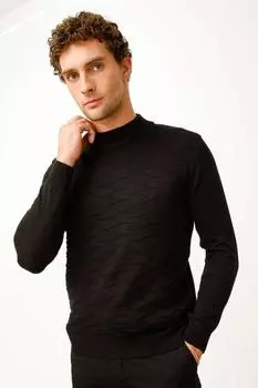 Мужской трикотаж в стиле ретро, пуловер, модные футболки, свитер с длинными рукавами для зимы и осени