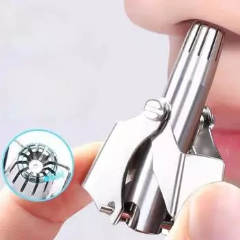 Мужской триммер для волос в носу, женский тример, бесшумная мужская электробритва, моющийся эпилятор, машинка для стрижки волос в носу, удаление волос, бритье