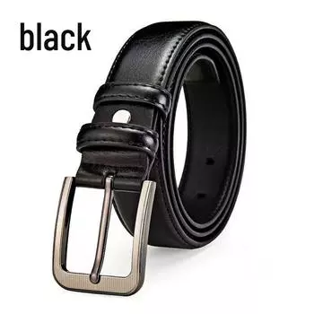 Мужской универсальный модный ремень с пряжкой-штифтом - Трендовый, повседневный и деловой пояс для молодежи и среднего возраста. 120 cm