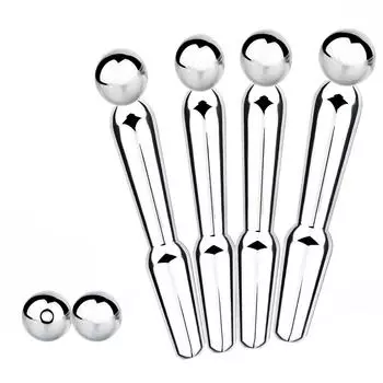 Мужской уретральный катетер из нержавеющей стали, зондирующий стержень для пениса, игрушка-вставка в уретру, игрушка для взрослых мужчин, целомудрие