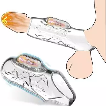 Мужской усилитель для члена - утолщающий и удлиняющий пенис, кольцо-замедлитель, фиксатор крайней плоти - секс-игрушка для мужчин