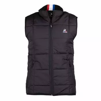 Мужской утепленный пуховик без рукавов с высоким воротом LE COQ SPORTIF