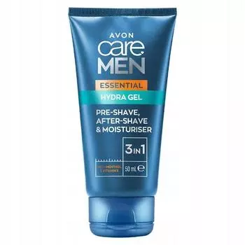 Мужской увлажняющий гель 3в1 Avon Care For Skin Care 100мл