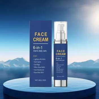 Мужской увлажняющий крем для лица питательный антивозрастной крем для лица для мужчин 50 г One Size