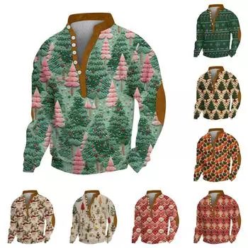 Мужской вельветовый кардиган с длинными рукавами и шестью пуговицами XXL зелёный