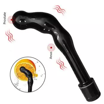 Мужской вибратор для массажа простаты, анальная пробка, вибратор, силиконовый мужской мастурбатор, стимулятор простаты, Анальная пробка, секс-игрушки для взрослых для мужчин 1SET