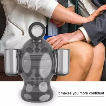 Мужской вибратор для пениса, тренажер для выносливости, массажер для головки, мужской мастурбатор, секс-игрушка