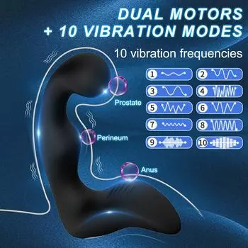 Мужской вибратор, массажер простаты, анальная пробка для женщин, вибратор-дилдо, стимулятор простаты G-Spot, вибратор для взрослых пар, секс-игрушка