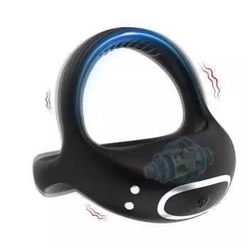 Мужской вибрирующий пенис-кольцо, задержка эякуляции, увеличение пениса, секс-игрушки, кольцо для мошонки