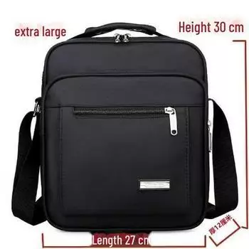 Мужской водонепроницаемый многослойный рюкзак через плечо из ткани Оксфорд и повседневный деловой кошелек