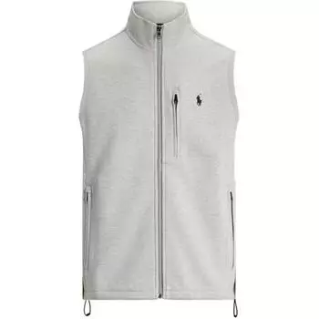 Мужской вязаный жилет Polo Ralph Lauren SS25 с полувысоким воротником и двусторонней вязкой Жилеты Светло-цветочный-серый MNPOKNI1N220018-020 M