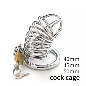 Мужской замок из нержавеющей стали, кольцо 3 размера, новинка 4cm